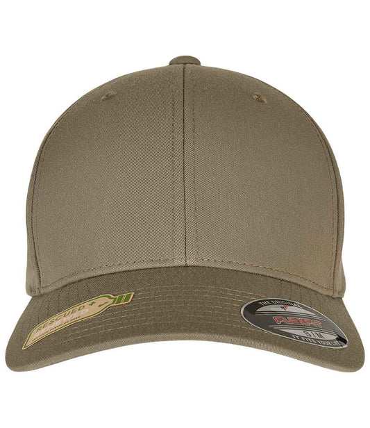 Flexfit Recycled Polyester Cap - Khaki (F6277RP)