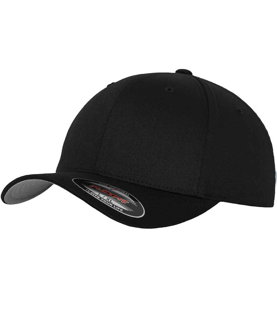 Flexfit Fine Melange Cap - Black (F6277FM)