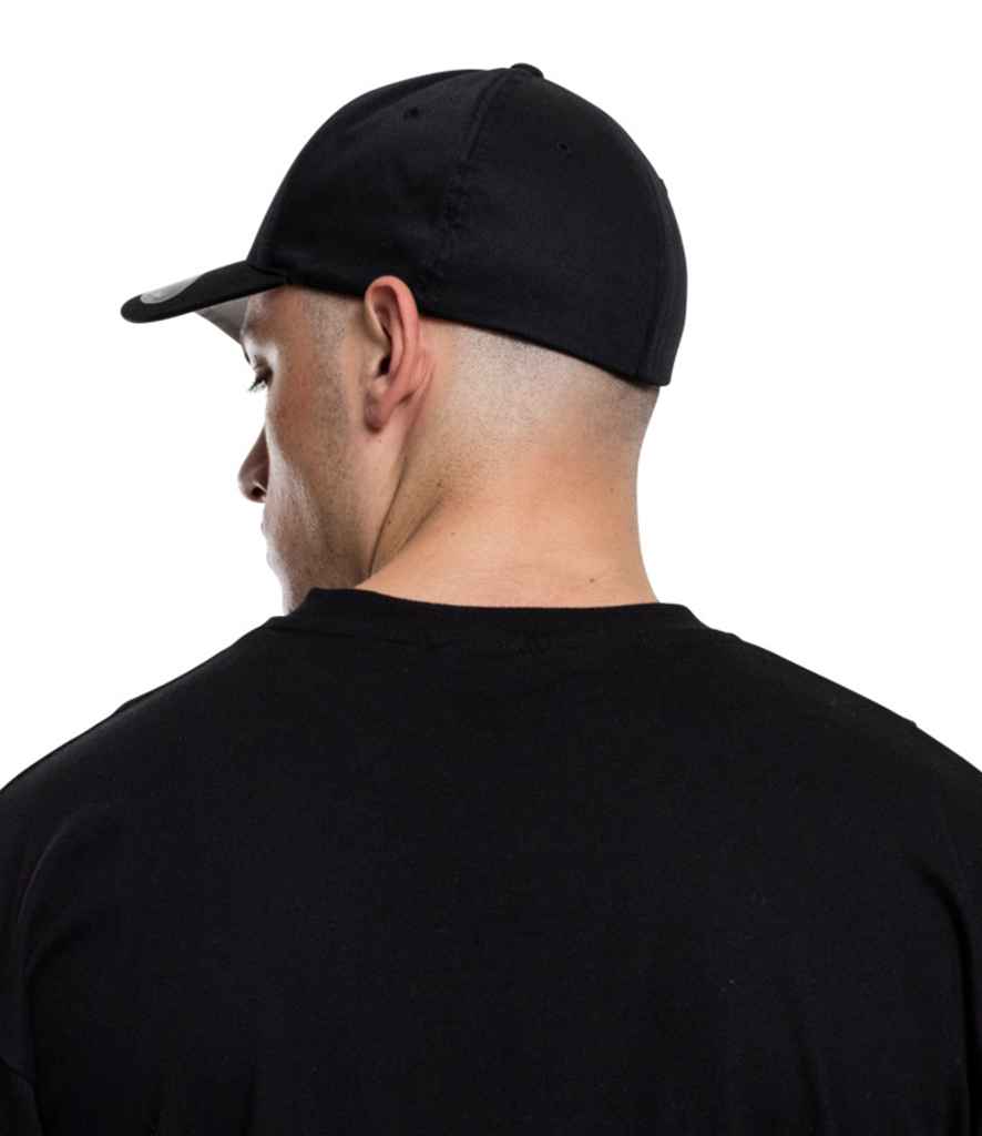 Flexfit Fine Melange Cap - Black (F6277FM)