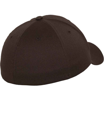 Flexfit Wooly Combed Cap - Brown (F6277)