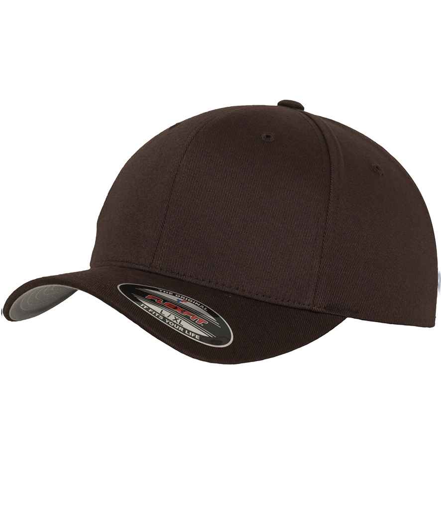 Flexfit Wooly Combed Cap - Brown (F6277)