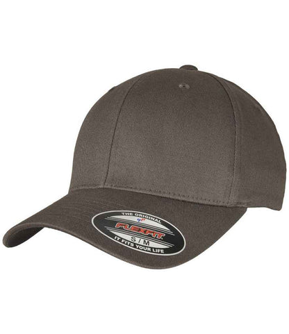 Flexfit Wooly Combed Cap - Dark Grey/Dark Grey (F6277)
