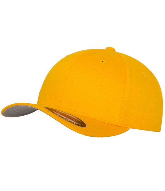 Flexfit Wooly Combed Cap - Gold (F6277)