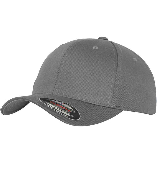 Flexfit Wooly Combed Cap - Grey (F6277)