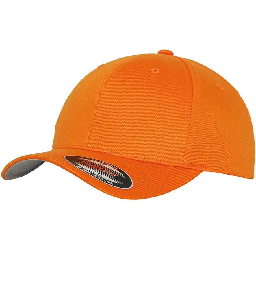 Flexfit Wooly Combed Cap - Orange (F6277)