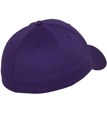 Flexfit Wooly Combed Cap - Purple (F6277)