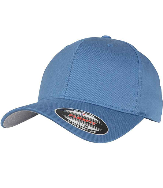 Flexfit Wooly Combed Cap - Slate Blue (F6277)
