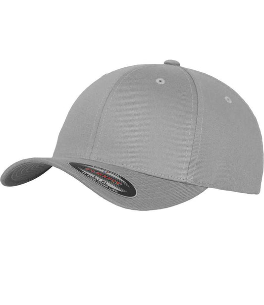 Flexfit Wooly Combed Cap - Silver (F6277)