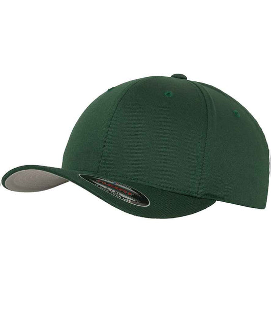 Flexfit Wooly Combed Cap - Spruce Green (F6277)