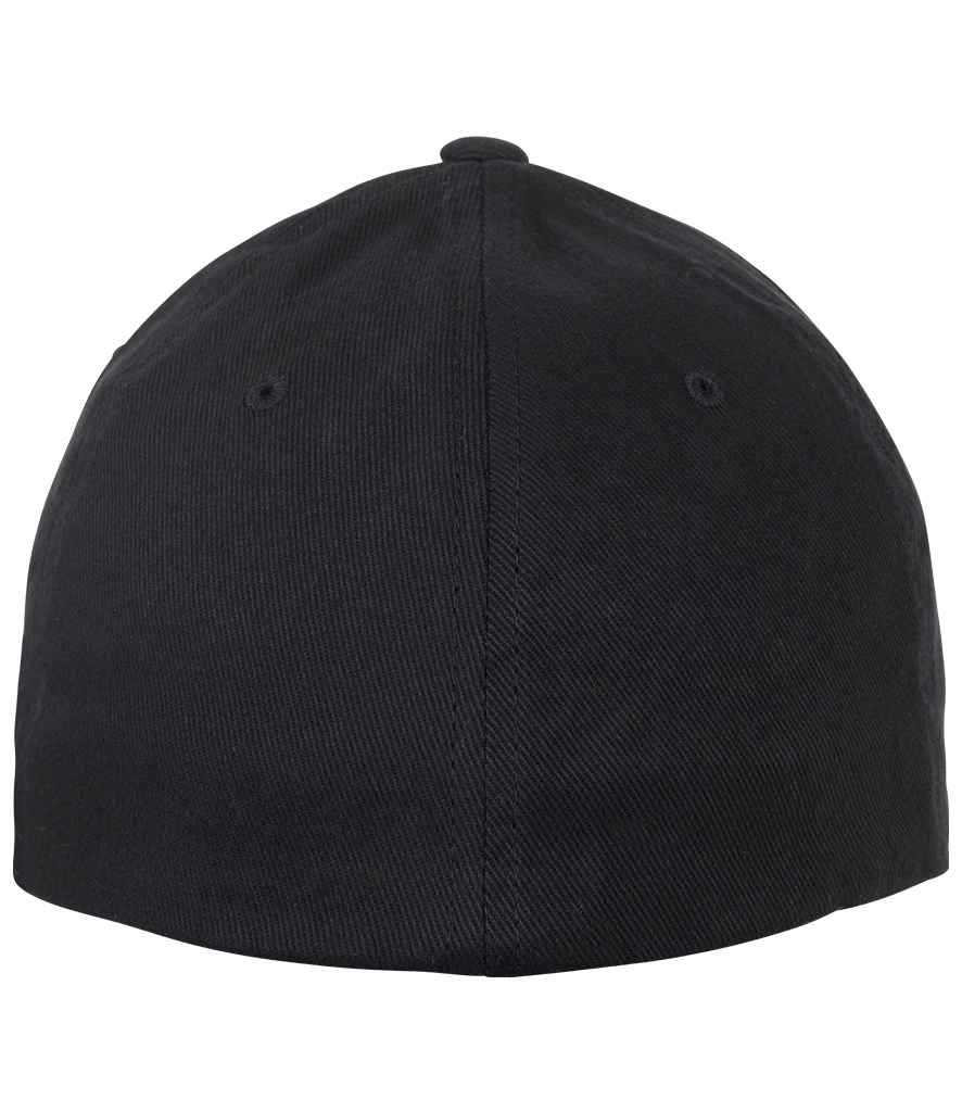 Flexfit Brushed Twill Cap - Black (F6377)