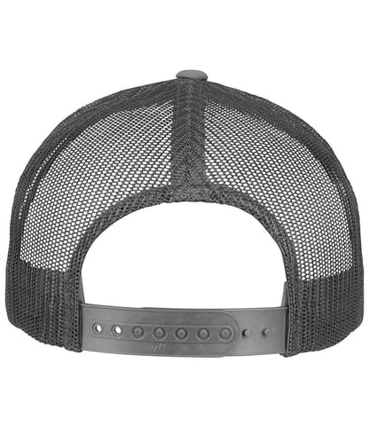 Flexfit 5 Panel Retro Trucker Cap - Charcoal (F6506)