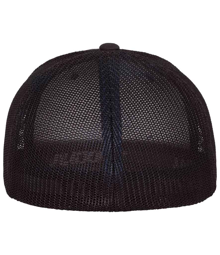 Flexfit Mesh Trucker Cap - Black (F6511)