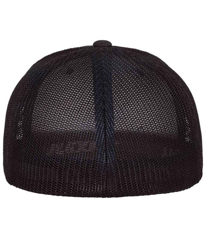 Flexfit Mesh Trucker Cap - Black (F6511)