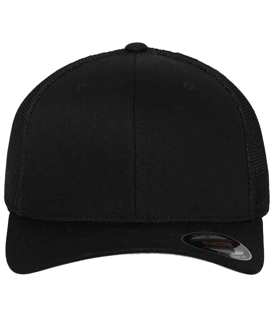 Flexfit Mesh Trucker Cap - Black (F6511)