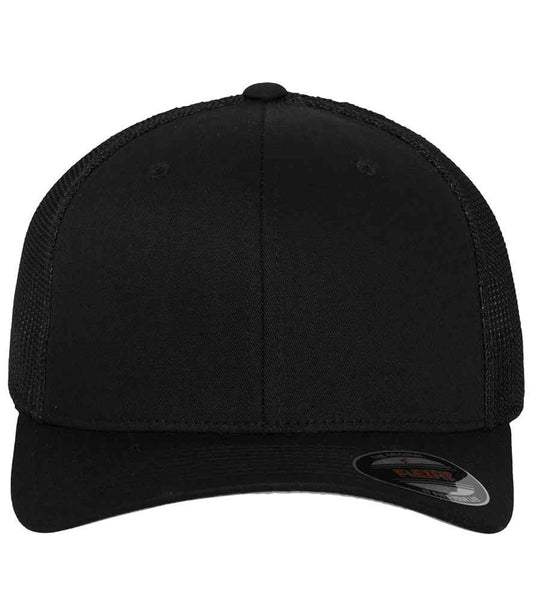 Flexfit Mesh Trucker Cap - Black (F6511)