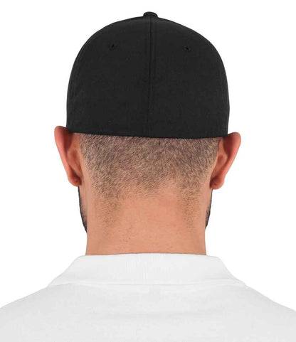 Flexfit 5 Panel Cap - Black (F6560)