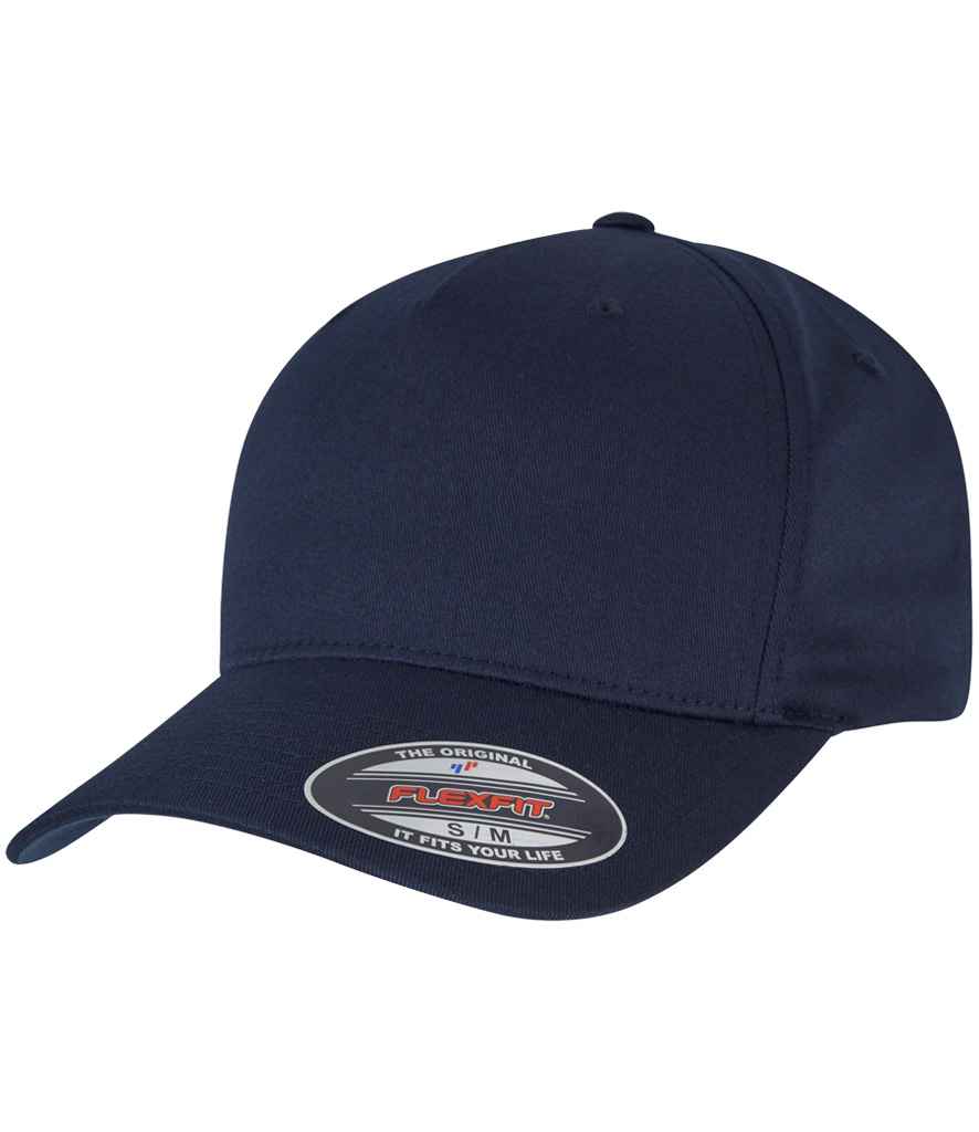 Flexfit 5 Panel Cap - Greyish Navy (F6560)