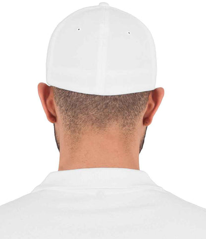 Flexfit 5 Panel Cap - White (F6560)