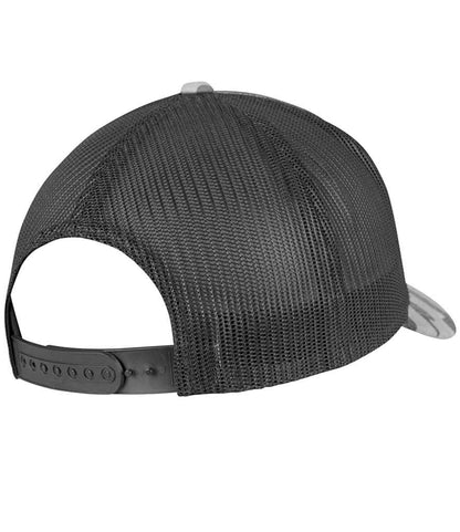 Flexfit Classic Camo Trucker Cap - Dark Camo/Black (F6606C)