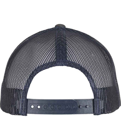 Flexfit Retro Trucker Two Tone Cap - Charcoal/Navy (F6606T)