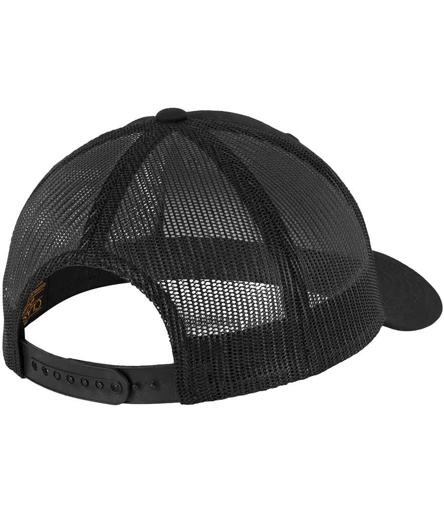 Flexfit Retro Trucker Cap - Black (F6606)