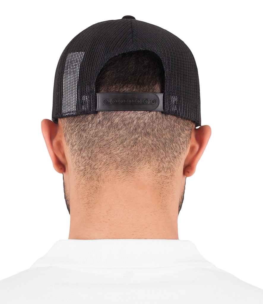 Flexfit Retro Trucker Cap - Black (F6606)