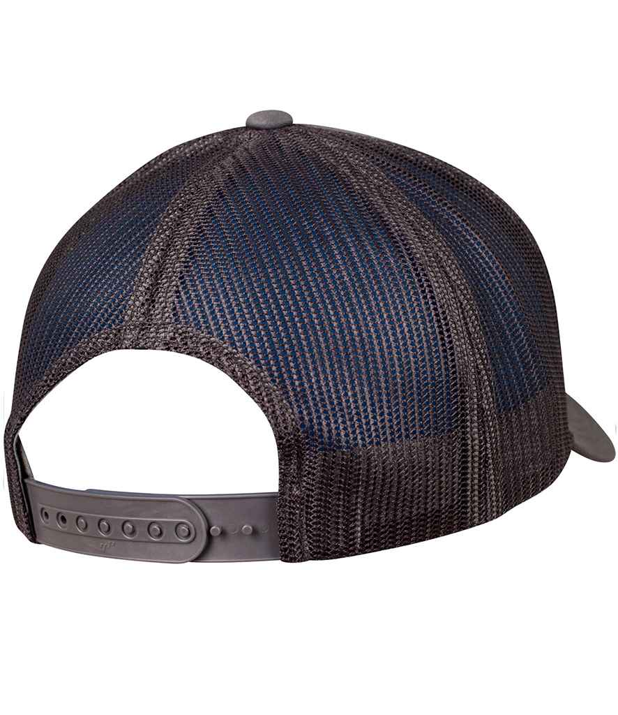 Flexfit Retro Trucker Cap - Dark Grey (F6606)