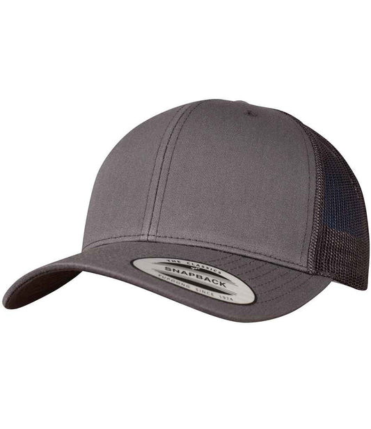 Flexfit Retro Trucker Cap - Dark Grey (F6606)