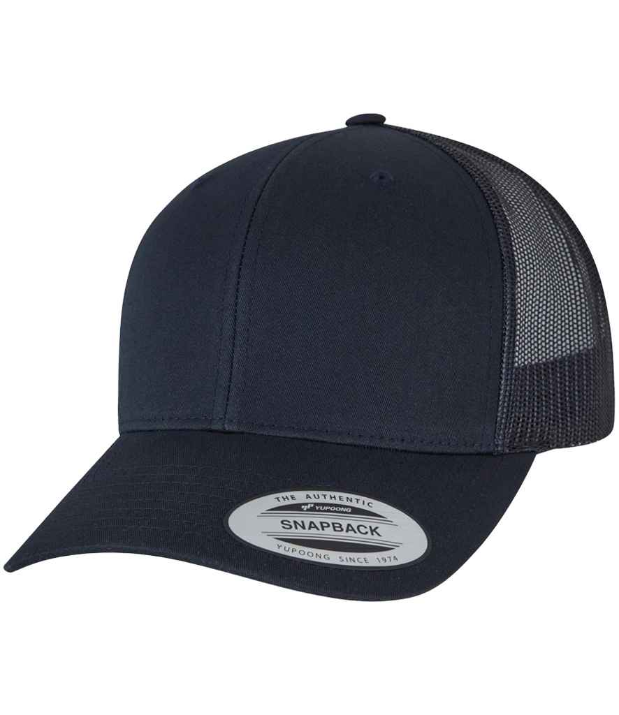 Flexfit Retro Trucker Cap - Dark Navy (F6606)