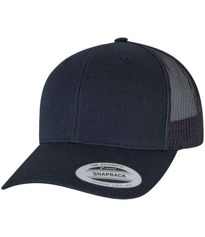 Flexfit Retro Trucker Cap - Dark Navy (F6606)