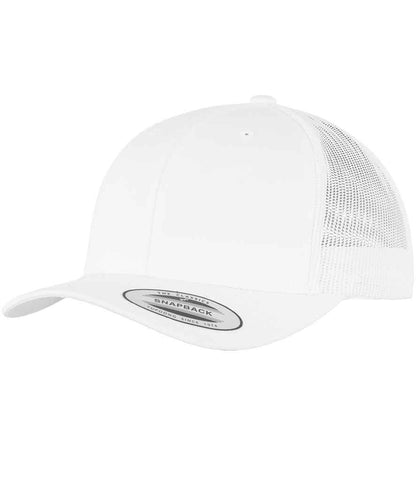 Flexfit Retro Trucker Cap - White (F6606)