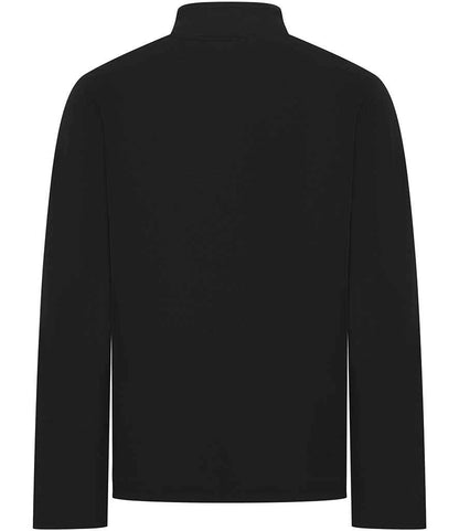 Front Row Premium Piqué 1/4 Zip Top - Black (FR045)
