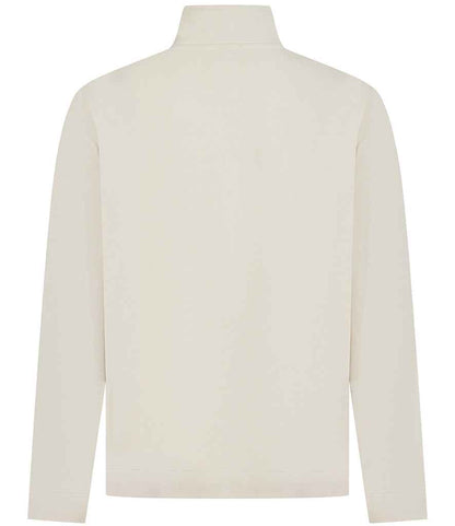 Front Row Premium Piqué 1/4 Zip Top - Natural (FR045)
