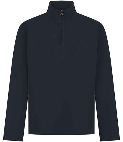 Front Row Premium Piqué 1/4 Zip Top - Navy (FR045)