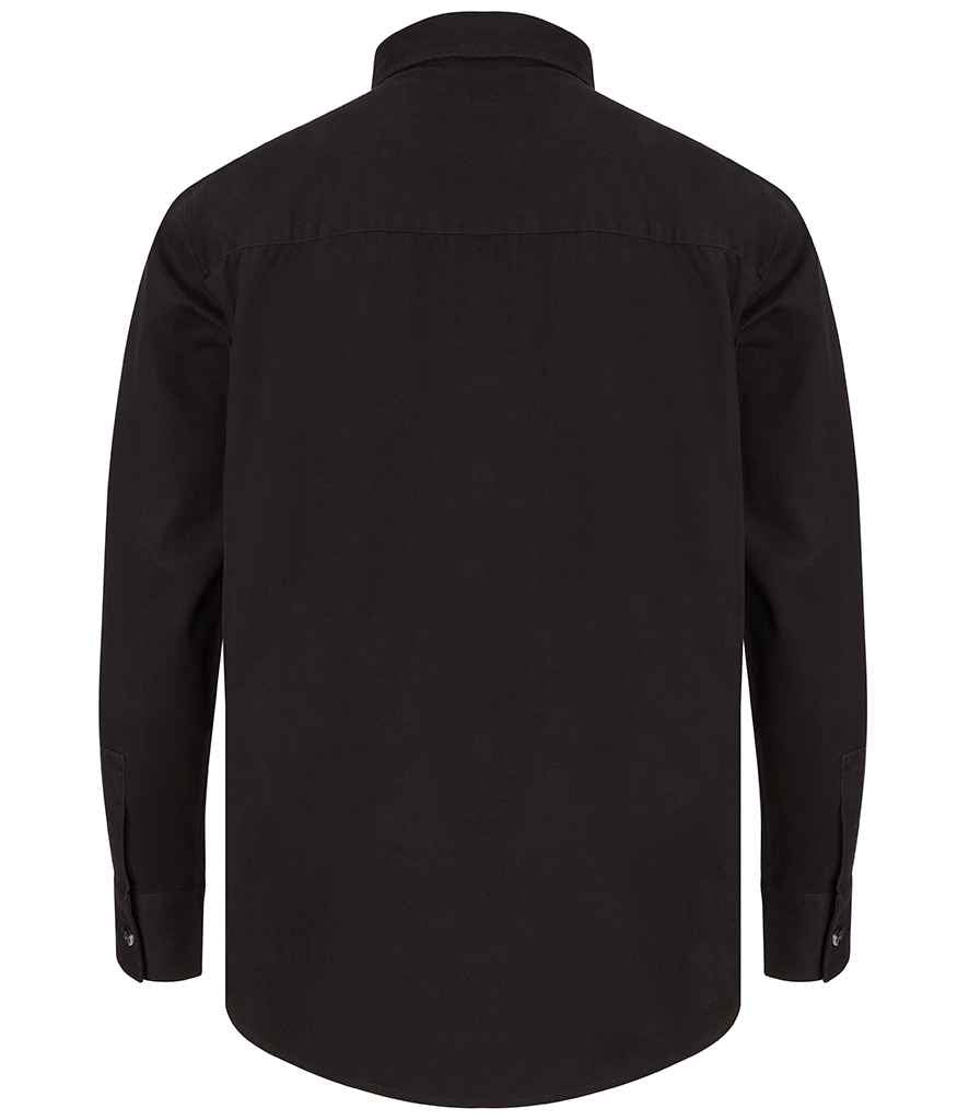 Front Row Drill Overshirt - Black (FR054)