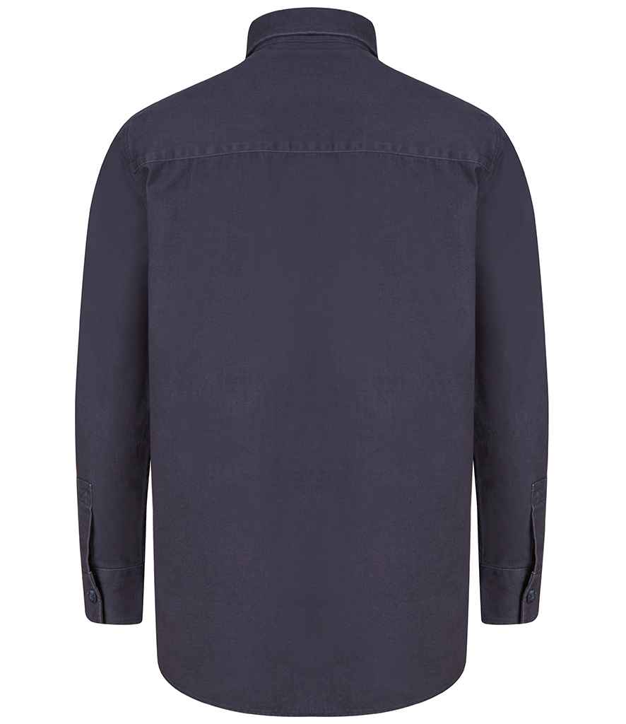 Front Row Drill Overshirt - Navy (FR054)