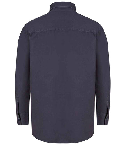 Front Row Drill Overshirt - Navy (FR054)