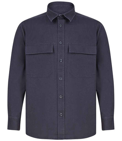 Front Row Drill Overshirt - Navy (FR054)
