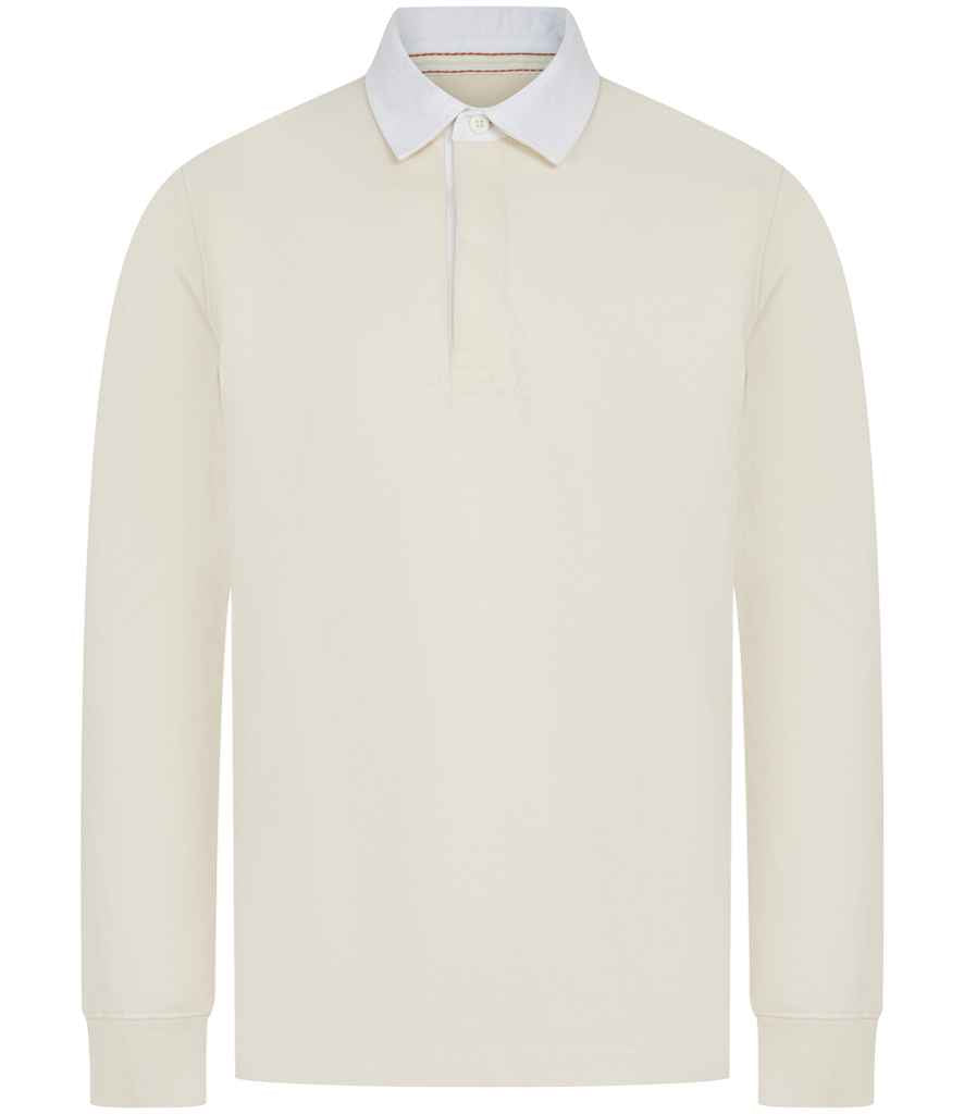 Front Row Premium Superfit Rugby Shirt - Natural (FR104)