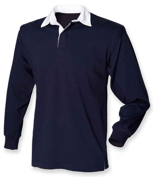 Front Row Original Rugby Shirt - Navy (FR1)
