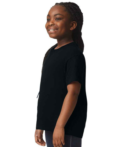 Gildan Kids Light Cotton T-Shirt - Black (GD03B)