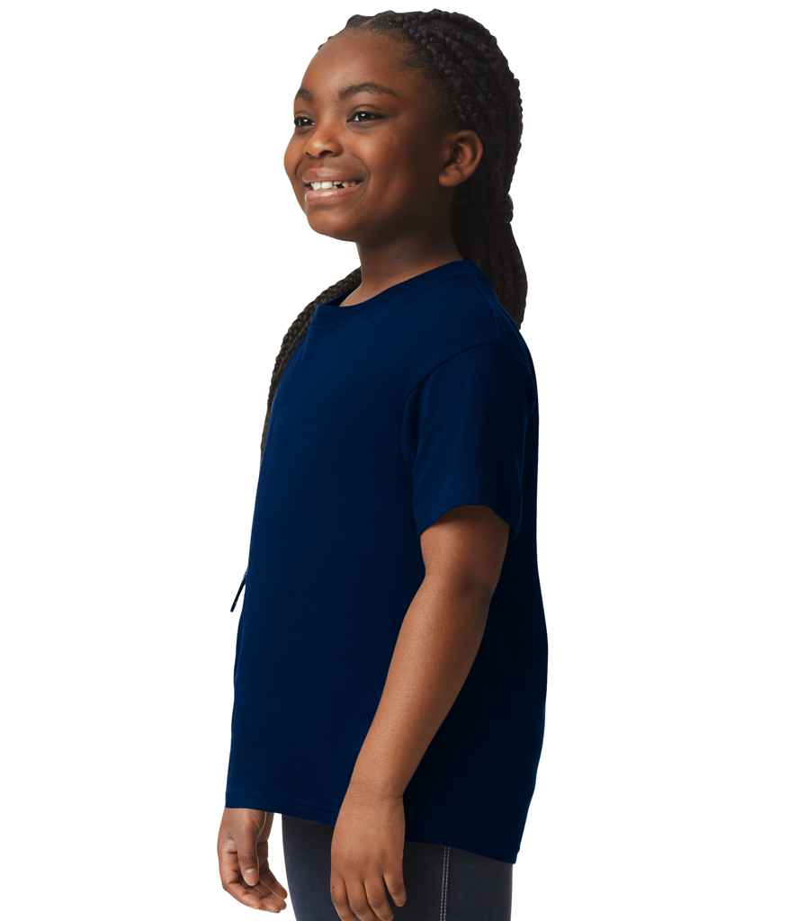 Gildan Kids Light Cotton T-Shirt - Navy (GD03B)