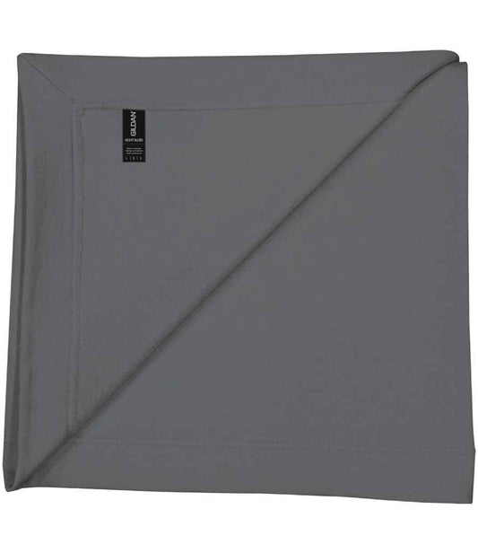 Gildan HeavyBlend™ Fleece Stadium Blanket - Charcoal (GD105)