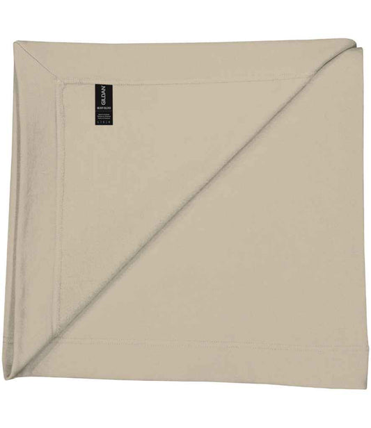 Gildan HeavyBlend™ Fleece Stadium Blanket - Sand (GD105)