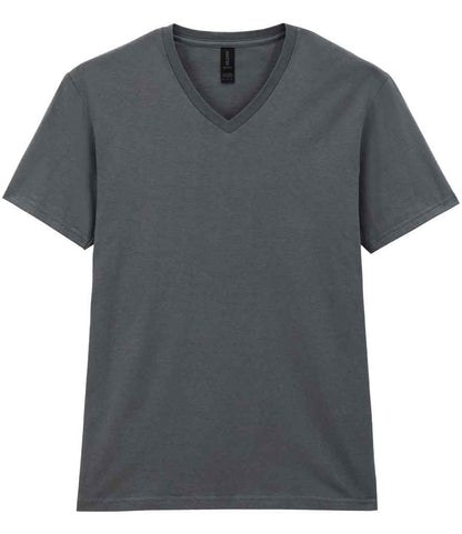 Gildan SoftStyle® V Neck T-Shirt - Charcoal (GD10)