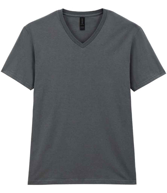Gildan SoftStyle® V Neck T-Shirt - Charcoal (GD10)