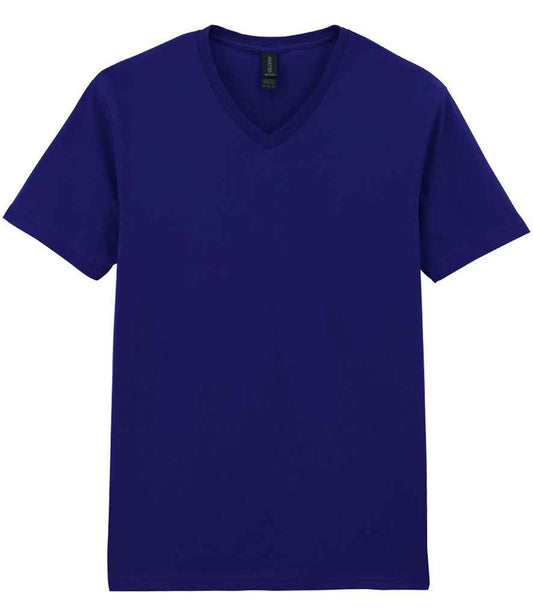 Gildan SoftStyle® V Neck T-Shirt - Navy (GD10)