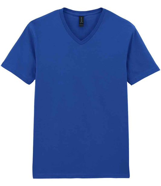 Gildan SoftStyle® V Neck T-Shirt - Royal Blue (GD10)