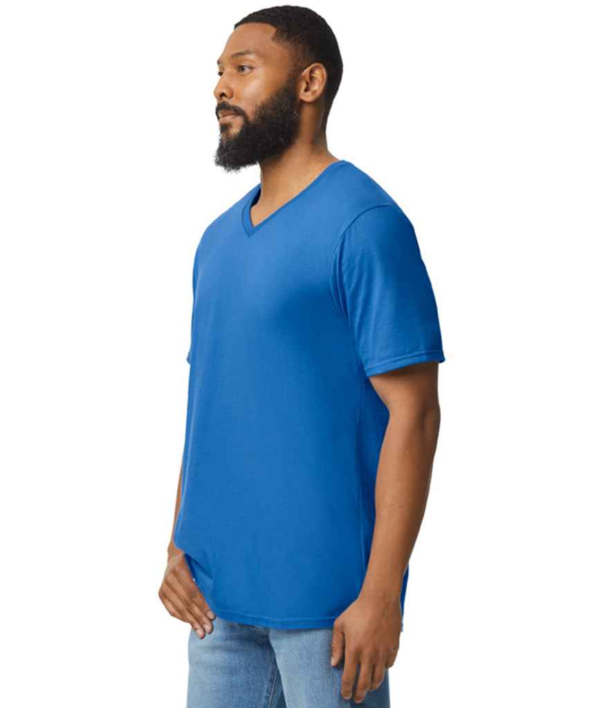 Gildan SoftStyle® V Neck T-Shirt - Royal Blue (GD10)