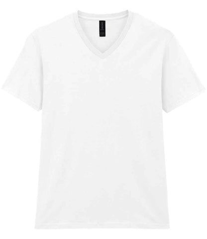 Gildan SoftStyle® V Neck T-Shirt - White (GD10)